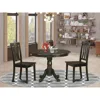 East West Furniture 3 Pc Small Kitchen Table Set-small Kitchen Table Set And 2 Dinette Chairs.