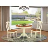 East West Furniture 3 Pckitchen Nook Dining Set For 2-dinette Table And 2 Kitchen Dining Chairs