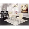 East West Furniture 3 Piece Dining Room Furniture Set Contains A Rectangle Kitchen Table