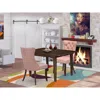 East West Furniture 3 Piece Dining Set Consists Of A Rectangle Kitchen Table With Butterfly Leaf