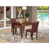 East West Furniture 3 Piece Dining Set Contain A Dinner Table