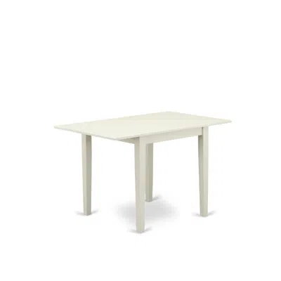 East West Furniture 3 Piece Dining Table Set