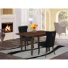 East West Furniture 3 Piece Dining Table Set