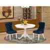 East West Furniture 3 Piece Dining Table Set