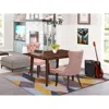 East West Furniture 3 Piece Dining Table Set Consists Of A Rectangle Kitchen Table