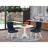 East West Furniture 3 Piece Kitchen Table & Chairs Set