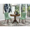 East West Furniture 3 Piece Kitchen Table & Chairs Set