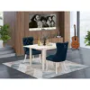 East West Furniture 3 Piece Kitchen Table Set