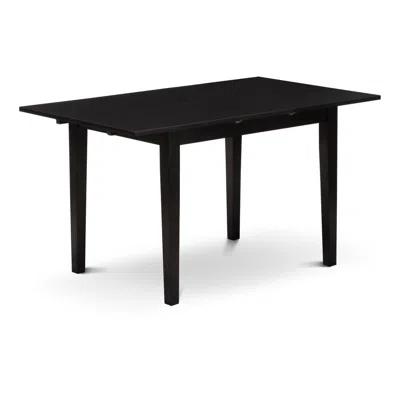 East West Furniture 3 Piece Kitchen Table Set