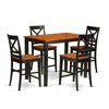 East West Furniture 5 Pc Counter Height Dining Room Set-pub Dining Table And 4 Dining Chairs.