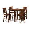 East West Furniture 5 Pc Counter Height Dining Set-counter Height Table And 4 Kitchen Chairs
