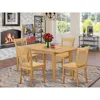 East West Furniture 5 Pc Dinette Set - Dining Tables For Small Spaces And 4 Chairs For Dining Room