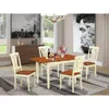 East West Furniture 5 Pc Dinette Set For 4-kitchen Table And 4 Dining Chairs