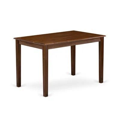 East West Furniture 5 Pc Dinette Set Includes A Rectangle Dining Table And 4 Parson Chairs