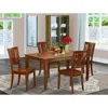 East West Furniture 5 Pc Dining Room Set - Dining Table And 4 Dining Chairs