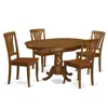East West Furniture 5 Pc Dining Room Set For 4- Kitchen Dinette Table And 4 Kitchen Chairs