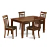East West Furniture 5 Pc Dining Room Set For 4-dining Table And 4 Dining Chairs
