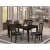 East West Furniture 5 Pc Dining Room Set For 4-dining Table Top And 4 Dining Chairs