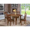 East West Furniture 5 Pc Kitchen Dinette Set-kitchen Tables And 4 Dining Chairs