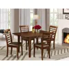 East West Furniture 5 Pc Kitchen Dinette Set-small Dining Tables And 4 Dining Chairs