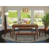 East West Furniture 5 Pc Kitchen Table Set-dinette Table And 4 Kitchen Chairs