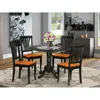 East West Furniture 5 Pc Kitchen Table Set-dining Table And 4 Wooden Kitchen Chairs