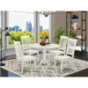 East West Furniture 5 Pc Kitchen Table Set For 4-kitchen Dinette Table And 4 Dining Chairs