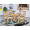 East West Furniture 5 Pc Kitchen Table Set-small Kitchen Table Plus 4 Dining Chairs