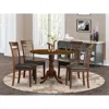 East West Furniture 5 Pc Kitchen Table Set-small Table-plus 4 Kitchen Chairs