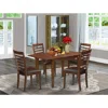East West Furniture 5 Pc Kitchen Tables Set - Table With Leaf And 2 Chairs For Dining Room