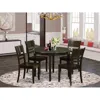 East West Furniture 5 Pc Small Kitchen Table And Chairs Set-dining Table And 4 Dining Chairs