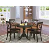 East West Furniture 5 Pc Kitchen Table Set-table And 4 Kitchen Chairs