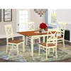 East West Furniture 5 Pc Small Kitchen Table Set For 4-table And 4 Kitchen Chairs