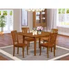 East West Furniture 5 Pc Small Kitchen Table Set-small Kitchen Table And 4 Kitchen Chairs