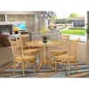 East West Furniture 5 Pckitchen Table Set - Kitchen Table And 4 Kitchen Dining Chairs