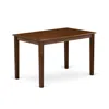 East West Furniture 5 Piece Dinette Set Consists Of A Rectangle Dining Room Table