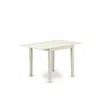 East West Furniture 5 Piece Dinette Set Consists Of A Rectangle Dining Table With Dropleaf