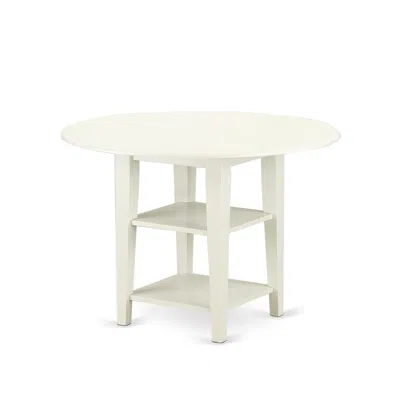 East West Furniture 5 Piece Dining Table Set