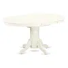 East West Furniture 5 Piece Kitchen Set Consists Of An Oval Dining Table With Butterfly Leaf