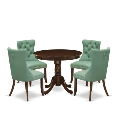 East West Furniture 5 Piece Kitchen Table Set