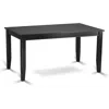 East West Furniture 5 Piece Kitchen Table Set Consists Of A Rectangle Dining Table