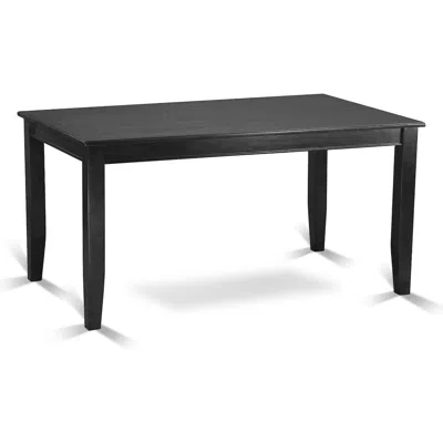 East West Furniture 5 Piece Kitchen Table Set Consists Of A Rectangle Dining Table