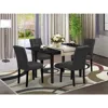 East West Furniture 5 Piece Kitchen Table Set Contain A Dinner Table