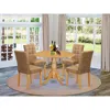 East West Furniture 5 Piece Kitchen Table Set Contain A Mid Century Dining Table