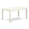 East West Furniture 6 Piece Dining Room Set Contains A Rectangle Dining Table