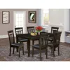 East West Furniture 7 Pc Dining Room Dining Table And 6 Dining Chairs