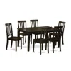 East West Furniture 7 Pc Kitchen Table Set- Kitchen Table And 6 Dining Chairs