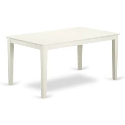 East West Furniture 7 Piece Dining Room Table Set Contains A Rectangle Kitchen Table