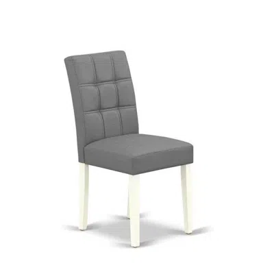 East West Furniture Austin Kitchen Chairs Set Of 2