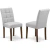 East West Furniture Austin Parsons Dining Room Chairs